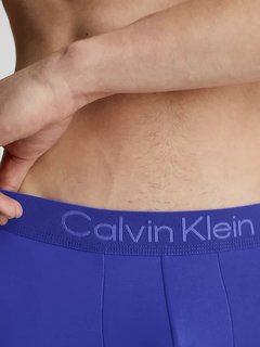 Luxusní CK Black Cotton boxery, Modrá barva, M, L, XL