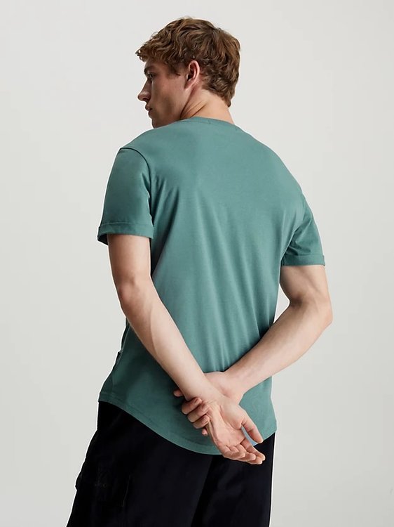 Módní Badge Turn Up triko, 2024