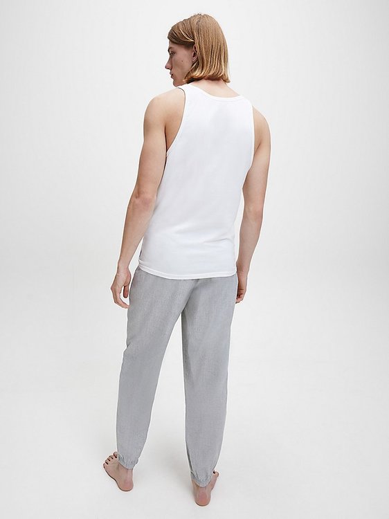 Módní Modern Cotton tílko 2ks, Bílá barva, BASIC                                   