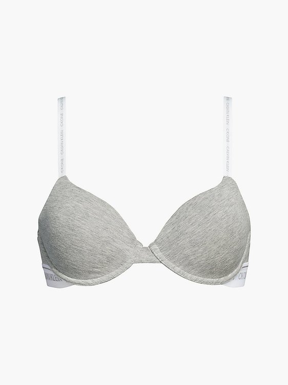 Calvin Klein Underwear – CK One podprsenka, Šedá barva