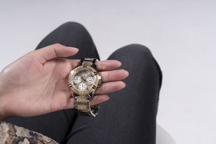 Módní Hodinky Ladies Sport, Stříbrná, Zlatá barva, 2022 1