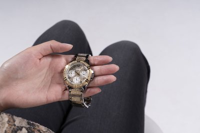 Módní Hodinky Ladies Sport, Stříbrná, Zlatá barva, 2022 1