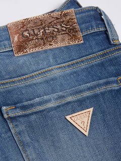 Módní Annette skinny fit džíny, Modrá barva, 2022 1