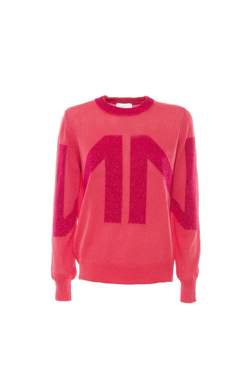 Módní Musino svetr, Červená barva, 2022