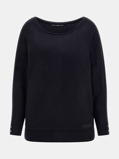 Luxusní Adele svetr, Černá barva, XS, S, M, L