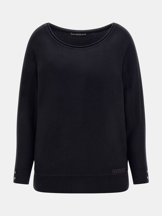 Luxusní Adele svetr, Černá barva, XS, S, M, L