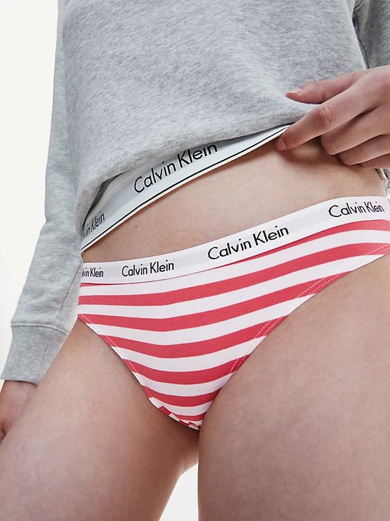 Luxusní Carousel bikiny, Bílá, Červená barva, M