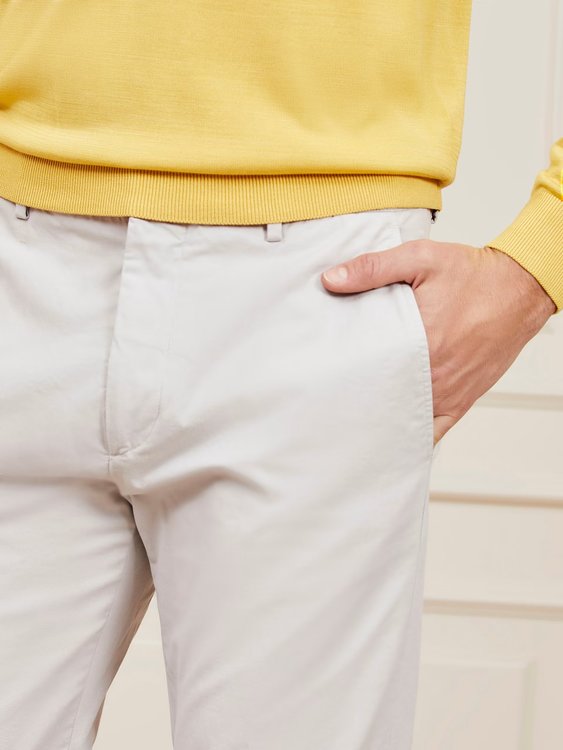 Luxusní Gregory Chino kalhoty, Béžová barva, 52, 54