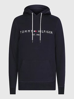 Core Tommy Logo mikina Modrá, Navy barva Muži