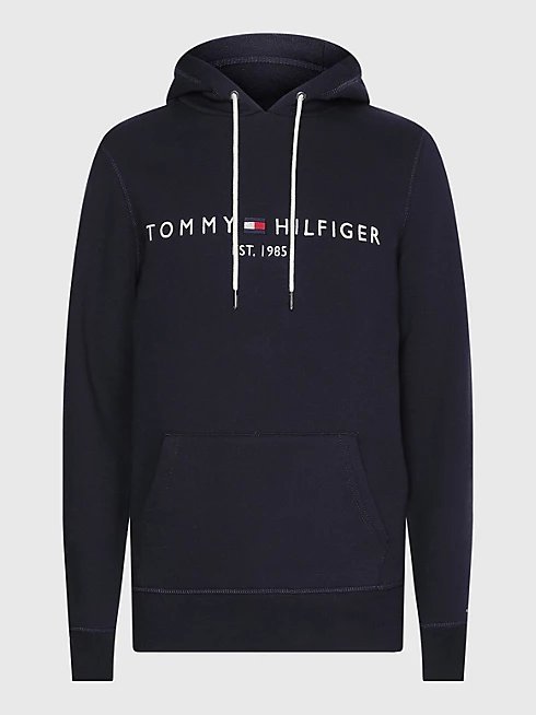 Core Tommy Logo mikina Modrá, Navy barva Muži