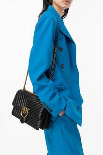 Pinko, Černá barva Love One Classic kabelka