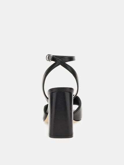Módní Kernara sandály, Černá barva, 2024