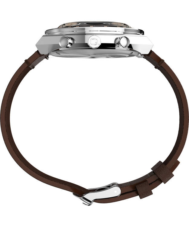 Luxusní Diver Inspired hodinky, Hnědá, Stříbrná barva, UNI