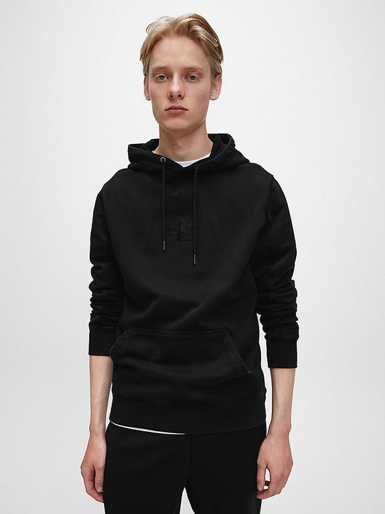 Calvin Klein Jeans – Acid Mikina, Černá barva