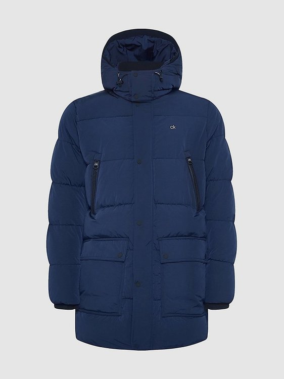 Crinkle Bunda Modrá barva Muži, Muži, Muži