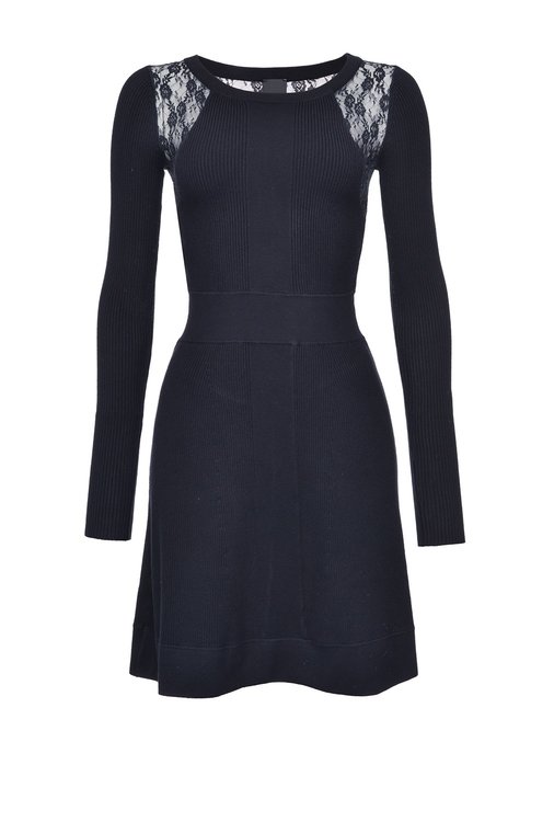 Pinko – Somalia šaty, Černá barva