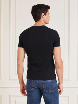 Round triko – Marciano, Černá barva Muži