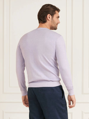 Essential garment svetr Fialová barva Muži