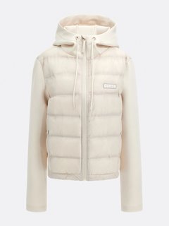 Luxusní Dahlia bunda, Krémová barva, XS, S, M, L