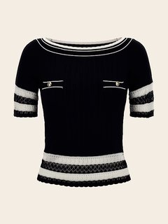 Olivia top Navy barva Ženy