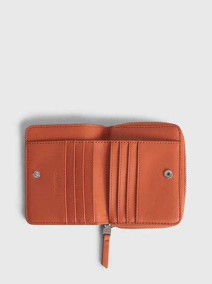 Módní Set Zip peněženka, Oranžová barva, 2023