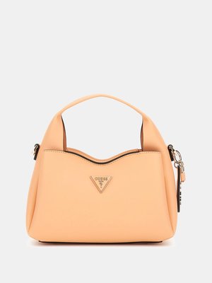 GUESS – Iwona Top Zip crossbody, Oranžová barva
