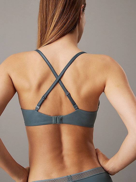 Sed Comfort Light podprsenka Modrá barva Ženy