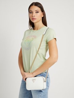 Luxusní Noelle crossbody, Bílá barva, T/U/1