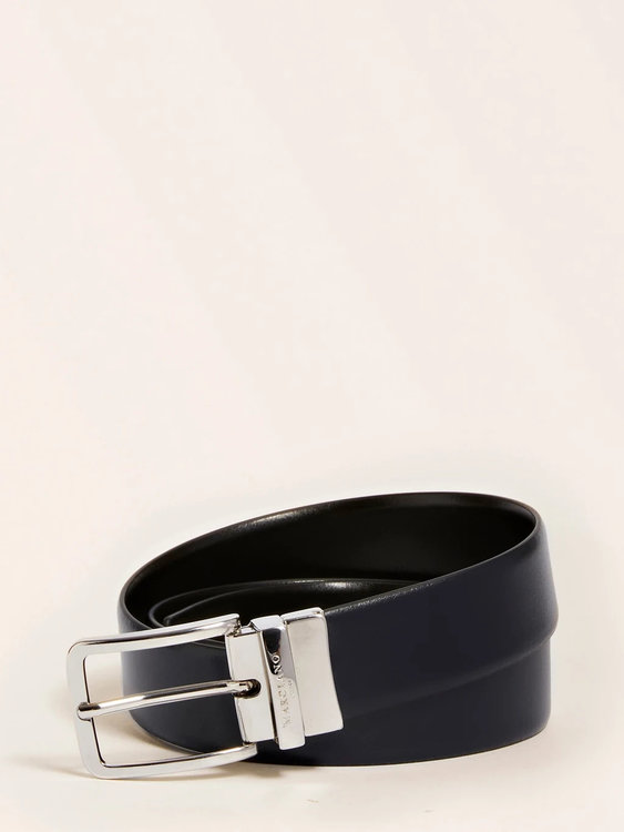 Luxusní Reversible pásek, Černá barva, M, L, XL