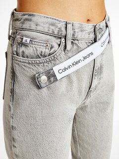 Logo mom jeans – Calvin Klein Jeans, Šedá barva Ženy, Ženy 1