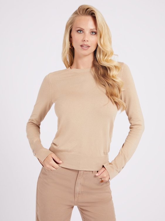 Guess – Elinor svetr, Béžová barva