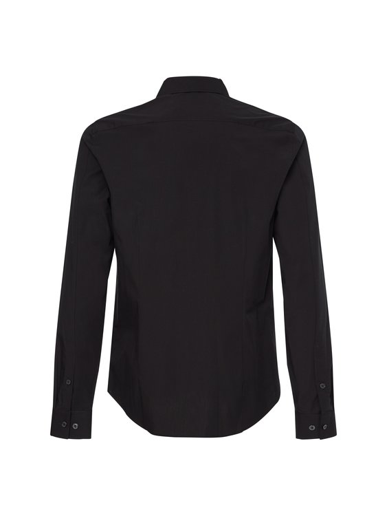 Calvin Klein Jeans – Chest logo košile, Černá barva 1