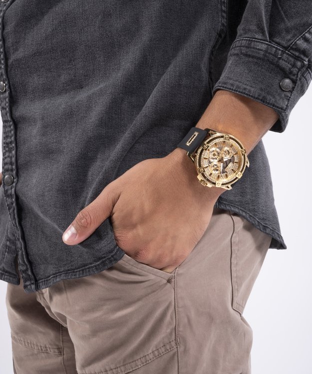 GUESS – GW0537G2-Gold Tone HODINKY 1