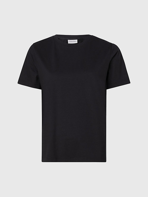 Smooth Cotton triko Černá barva Ženy