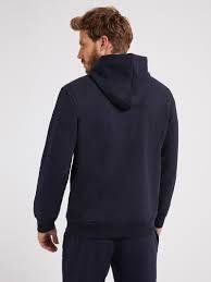 Aldwin mikina – GUESS, Modrá, Navy barva Muži