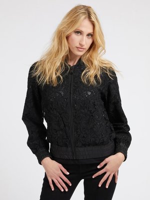 GUESS – Aisha bomber, Černá barva