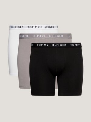 Tommy Hilfiger – Essential boxery 3ks, Černá, Šedá barva