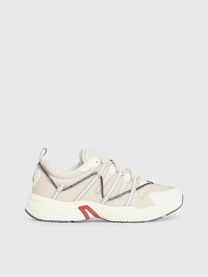 Calvin Klein Jeans – Retro Tennis tenisky, Krémová barva