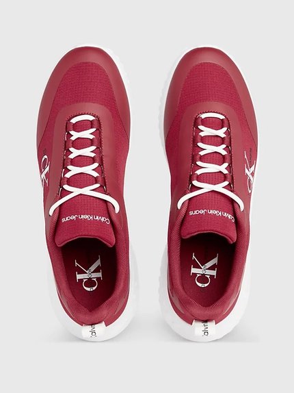 Módní Eva Runner tenisky, Červená barva, 2024