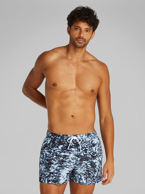 Luxusní KM0KM01172-0GY plavky SHORT DRAWSTRING-PRI, S, M, L, XL