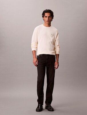 Calvin Klein Jeans – Avery black stone jeany, Černá barva