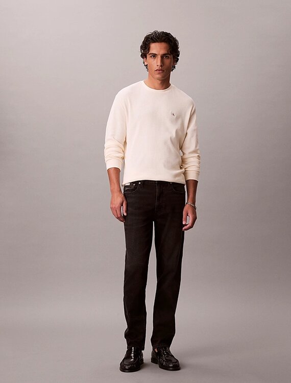 Calvin Klein Jeans – Avery black stone jeany, Černá barva