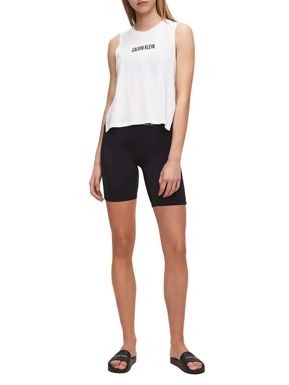 Tílko Calvin Klein – Calvin Klein Swimwear, Bílá barva Ženy