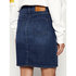 Módní TH Džínová sukně, Modrá barva, 2020