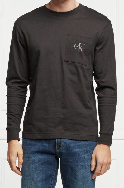 Monogram triko – Calvin Klein Jeans, Khaki barva Muži