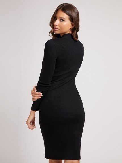 Denise šaty – Guess, Černá barva Ženy 1