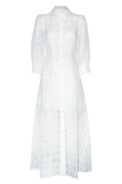 Agata šaty Bílá barva Ženy, Ženy