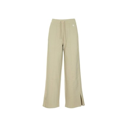 Calvin Klein Jeans – Side rib kalhoty, Zelená barva