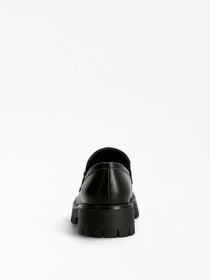 Módní FL7ILRLEA14-BLACK MOKASÍNY, 2022