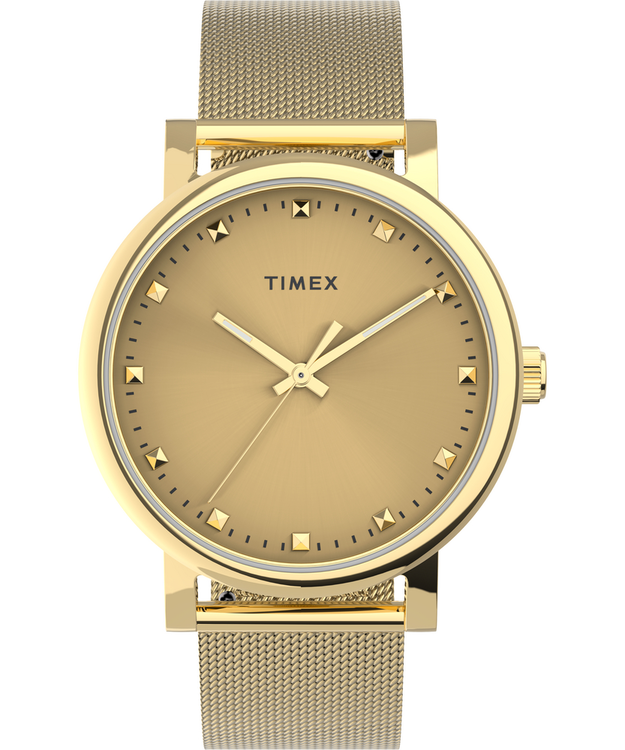 TIMEX – TW2U05400UK-Gold-Tone HODINKY